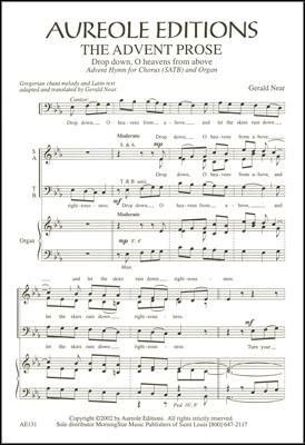 Gerald Near, The Advent Prose Mixed Choir [SATB] and Organ Chorpartitur