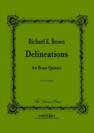 Delineations for 2 trumpets, horn in F, trombone and tuba score and parts