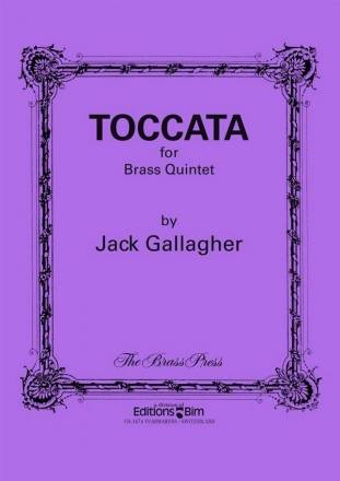 Jack Gallagher, Toccata Blechblserquintett Stimmensatz