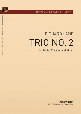 Richard Lane, Trio N 2 Flute, Clarinet In Bb and Piano Stimmensatz