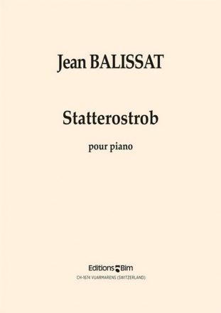 Jean Balissat, Statterostrob Klavier Buch