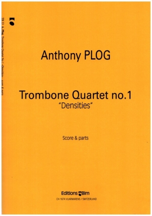 Trombone Quartet no.1 for 4 trombones score and parts