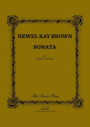 Newel Kay Brown, Sonata Posaune und Klavier Buch