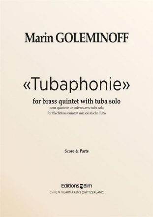 Marin Goleminov, Tubaphonie Brass Quintet [Tuba Solo] Stimmensatz