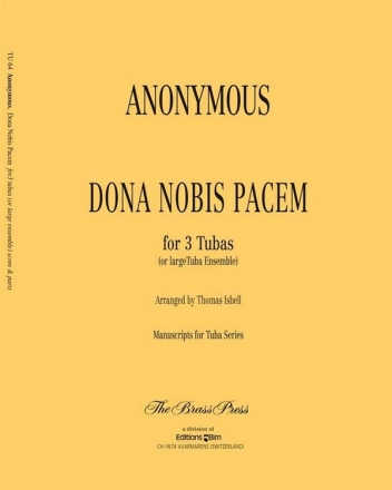 Dona Nobis Pacem 3 Tubas Stimmensatz