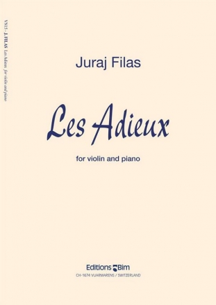 Les Adieux for violin and piano