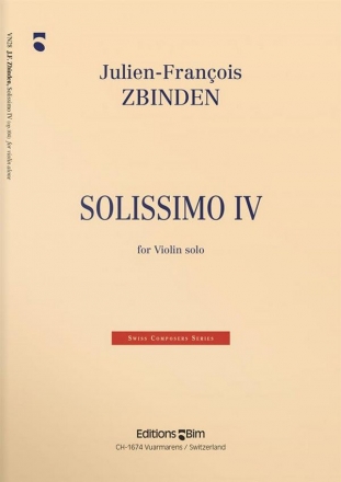 Julien-Franois Zbinden, Solissimo IV+E1453 Violine Buch