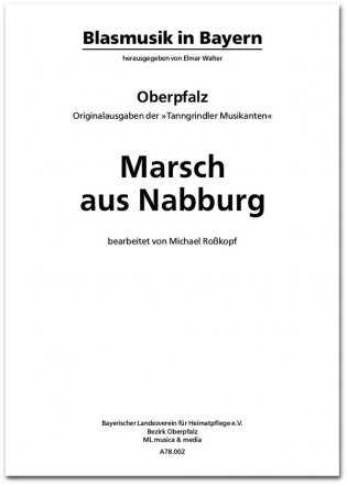 Sammlung Josef Mnz, Marsch aus Nabburg Blasmusik