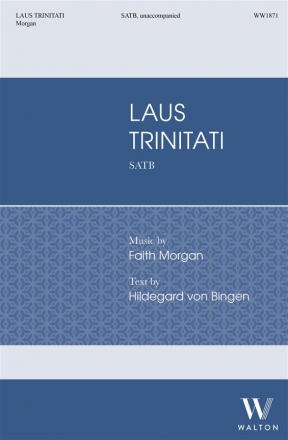 Laus Trinitati for mixed choir unaccompanied score