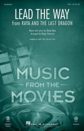 Lead the Way (from Raya and the Last Dragon) SSA Choral Score