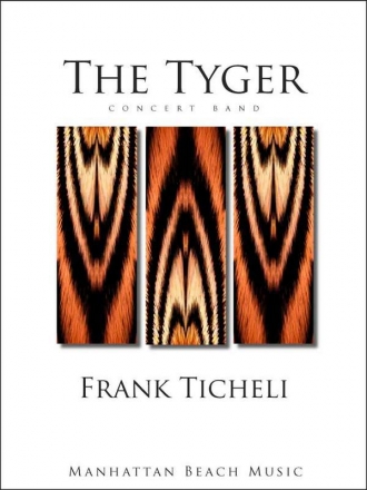 Ticheli, Frank, The Tyger Blasorchester Partitur, Stimmensatz