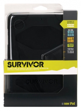 Survivor case for iPad Air- Black  Geschenk