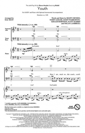 Youth SATB Chorpartitur