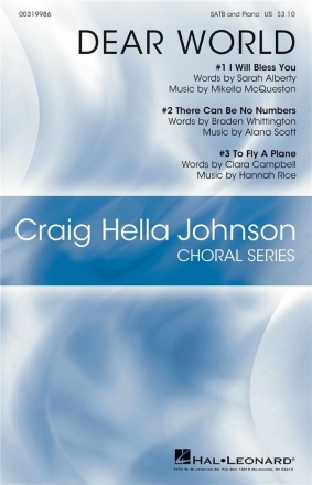 Dear World SATB Chorpartitur