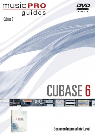 Cubase 6 Tutorial Beginner/Intermediate Level Musi  DVD