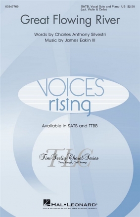 James Eakin, Great Flowing River SATB Chorpartitur