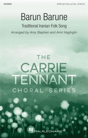 Amir Haghighi_Amy Stephen, Barun Barune SATB Chorpartitur