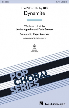 Dynamite SATB Chorpartitur