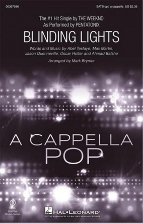 Blinding Lights SATB Chorpartitur