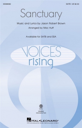 Jason Robert Brown, Sanctuary SATB Chorpartitur