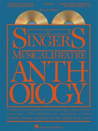 Singer's Musical Theatre Anthology Mezzo-Soprano Voice CD