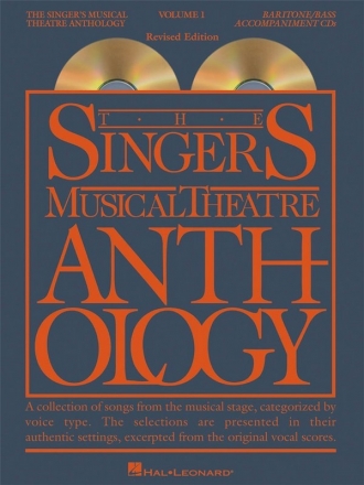 Singer's Musical Theatre Anthology Baritone or Bass Voice CD