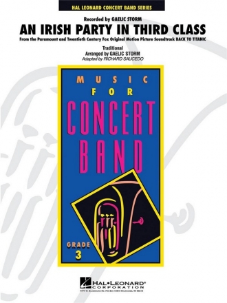 An Irish Party in Third Class (From Titanic) Concert Band Partitur