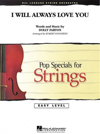I Will Always Love You for string orchestra conductor