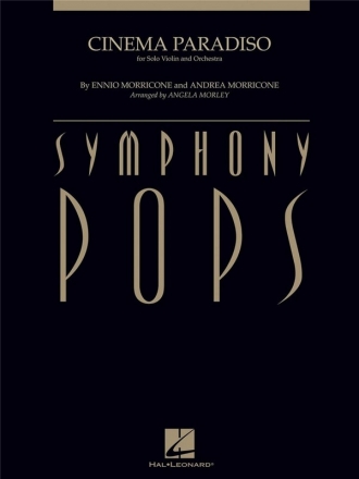 Ennio Morricone_Andrea Morricone, Cinema Paradiso Orchestra and Violin Partitur
