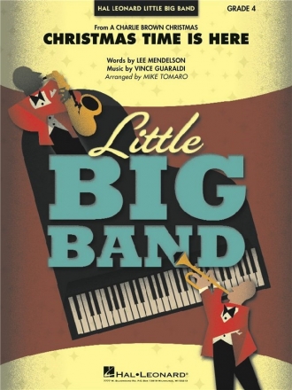 Lee Mendelson, Christmas Time Is Here Jazz Ensemble Partitur + Stimmen