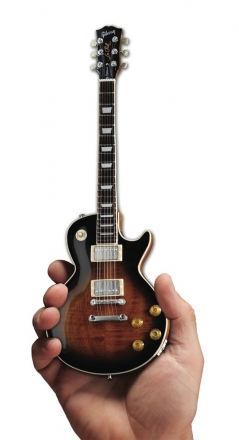 Gibson Les Paul Traditional Tobacco Burst Miniature Guitar Replica Collectible