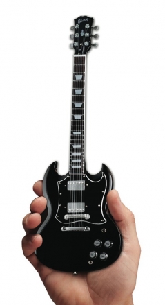 Gibson SG Standard Ebony Miniature Guitar Replica Collectible