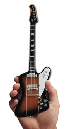 Gibson Firebird V Vintage Sunburst Miniature Guitar Replica Collectible