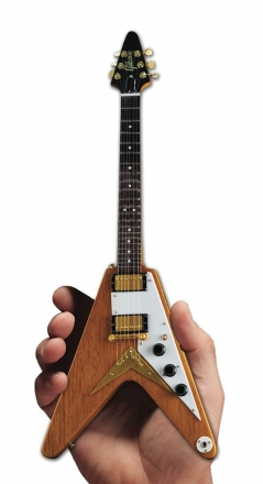 Gibson 1958 Korina Flying V Miniature Guitar Replica Collectible