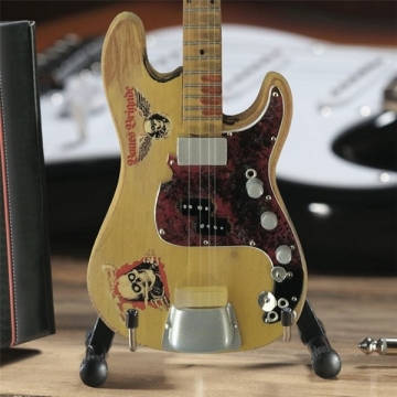 Billy Sheehan The Wife Fender Precision Mini Bass  Miniature Guitar Replica Collectible