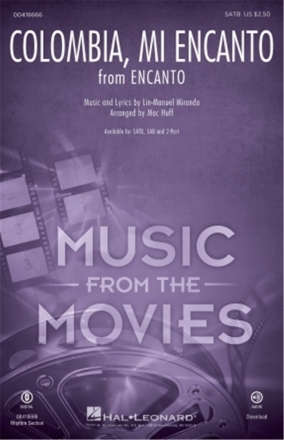Lin-Manuel Miranda, Colombia, Mi Encanto SATB Chorpartitur
