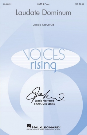 Jacob Narverud, Laudate Dominum SATB Chorpartitur