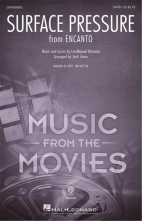 Lin-Manuel Miranda, Surface Pressure SATB Chorpartitur