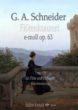 Fltenkonzert e-moll op.63 fr Flte und Orchester Klavierauszug mit Solostimme