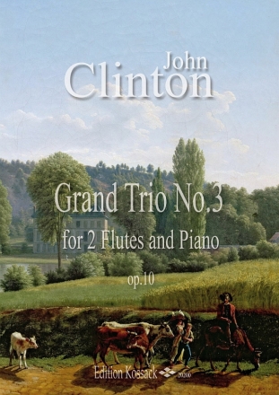 Grand Trio Nr.3 op.10 fr 2 Flten und Klavier Partitur und Stimmen