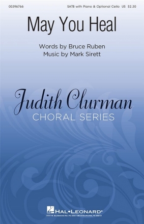 Mark Sirett, May You Heal SATB Choral Score