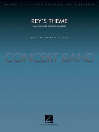 John Williams, Rey's Theme (from Star Wars The Force Awakens) Concert Band Score
