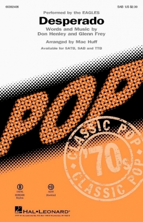 Desperado SAB Choral Score