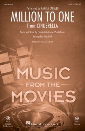 Camila Cabello, Million to One SAB Choral Score