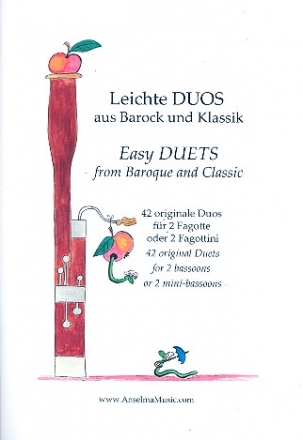 Leichte Duos aus Barock und Klassik fr 2 Fagotte (Fagottini) Spielpartitur
