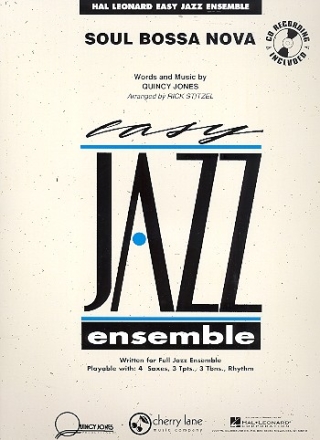 Soul Bossa Nova: for easy jazz ensemble score and parts