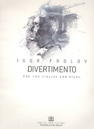 Divertimento - f�r 2 Violinen und Klavier Stimmen
