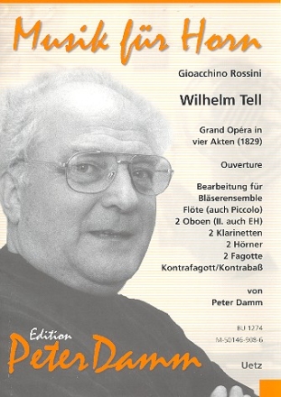 Ouvertre zu Wilhelm Tell fr 10 Blser Partitur und Stimmen