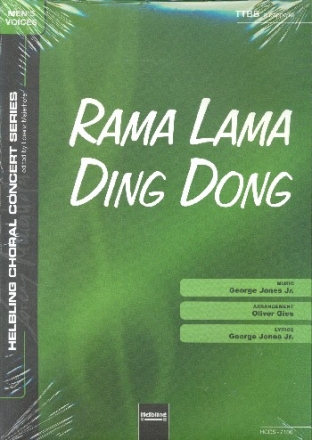 Rama lama ding dong fr Mnnerchor (TTBB) a cappella Partitur