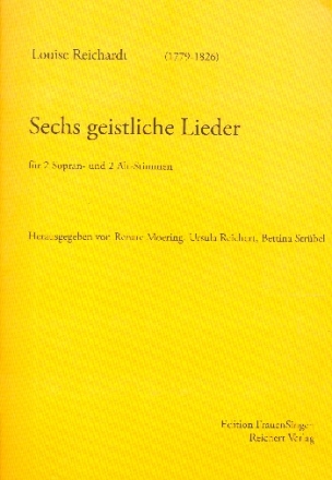 6 geistliche Lieder fr Frauenchor a cappella (Klavier/Bc ad lib) Partitur